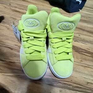 Adidas Women's Campus 00 Neon Green 7.5